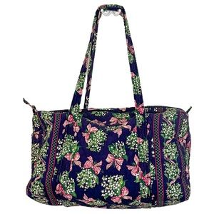 Retired Vera Bradley Lily of the Valley New Hope Duffle Bag